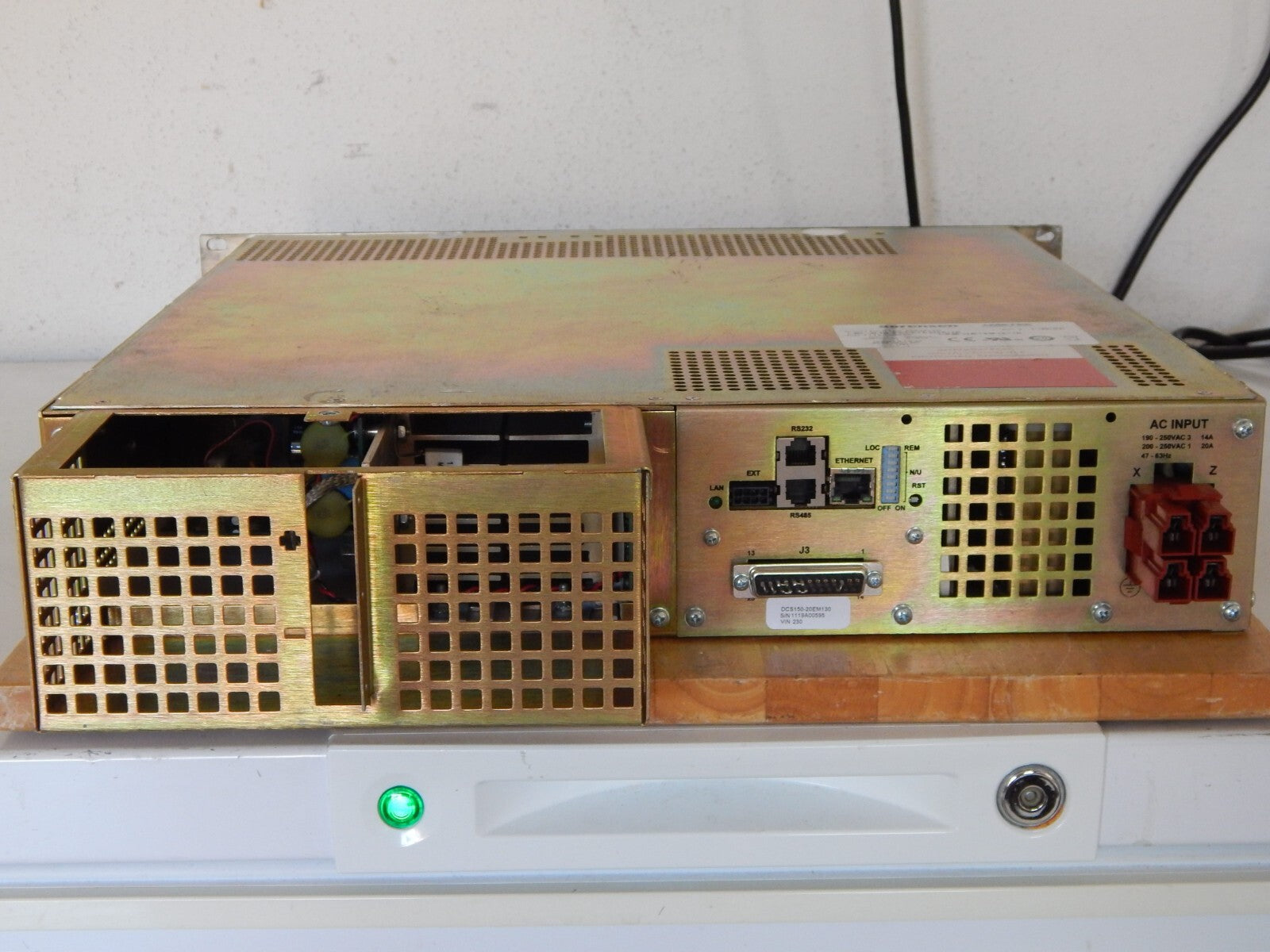 Ametek/Sorenson DCS150-20E M130 LX1 DC Power Supply 0-150V, 0-20A, 3kW Ametek/Sorenson DCS150-20E M130 LX1 DC Power Supply 0-150V, 0-20A, 3kW